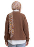 Brown RD-Button Sweater